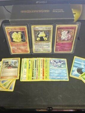 2016 Pokémon Vintage (25 card) Bundle w 3 Holos Pokemon Trainers & ENERGY NM